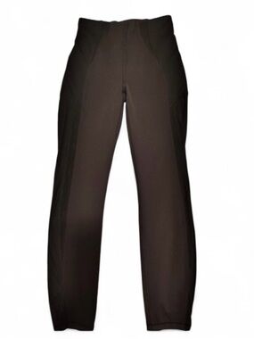 Lululemon Black Mesh Panel Leggings Full Length Size 6